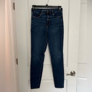 American Eagle Curvy Fit Super High Rise Jegging 8 Long